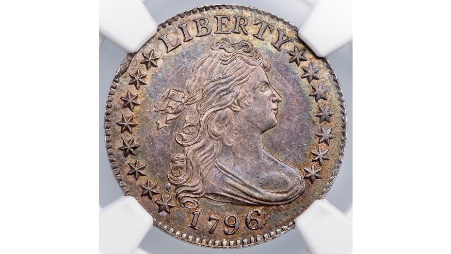 1796 Draped Bust Dime MS65