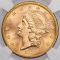 1857-S SSCA Liberty Head Gold Double Eagle NGC MS67