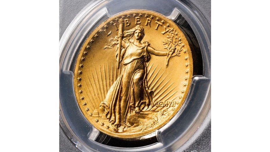 1907 High Relief Saint Gaudens Gold Double Eagle NGC/PCGS MS65+