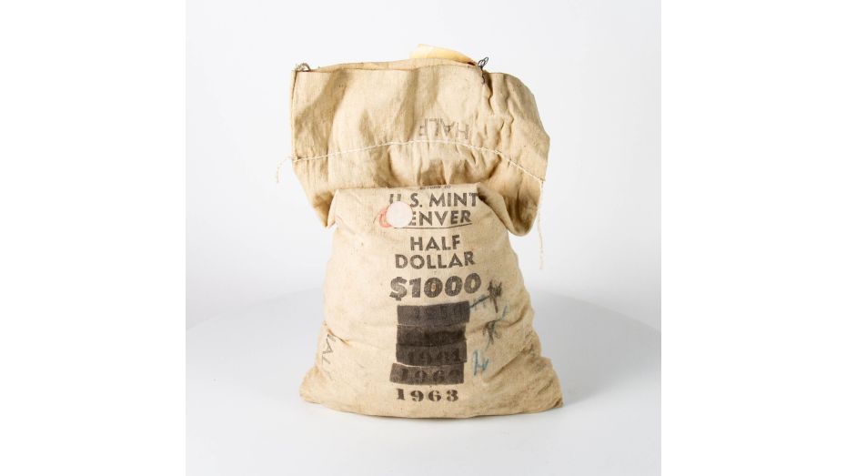 One of the Last MINT SEALED 1963 Franklin Half Dollar Bags to Auction This Week