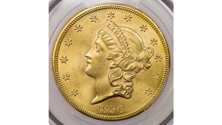 1856-S SS Central America Liberty Head Gold Double Eagle PCGS MS64