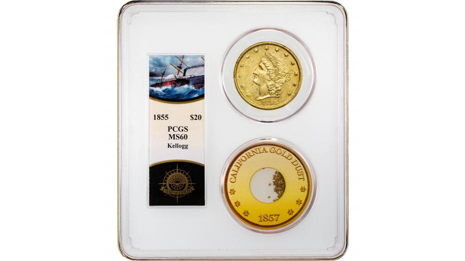 Coin Corner: SSCA Kellogg & Co Liberty Head Gold Double Eagle MS60