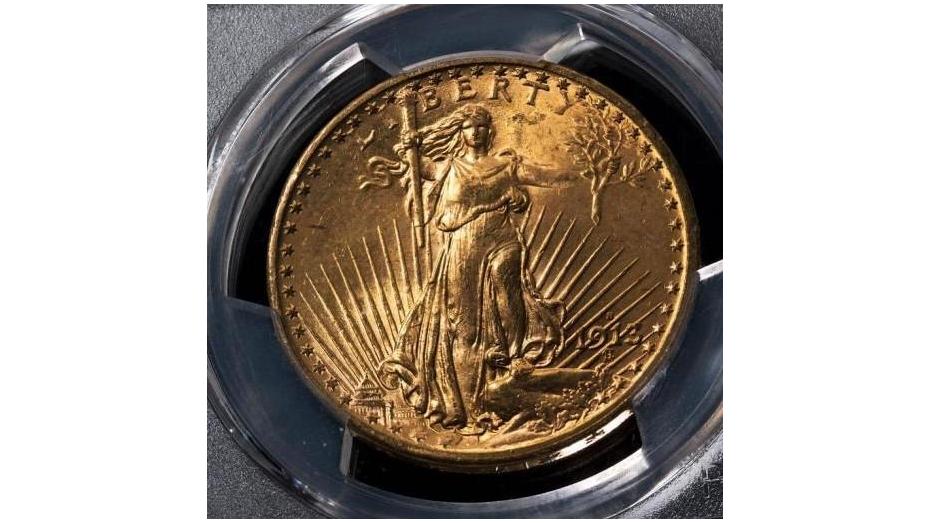 1913-S Saint Gaudens Gold Double Eagle PCGS MS64+