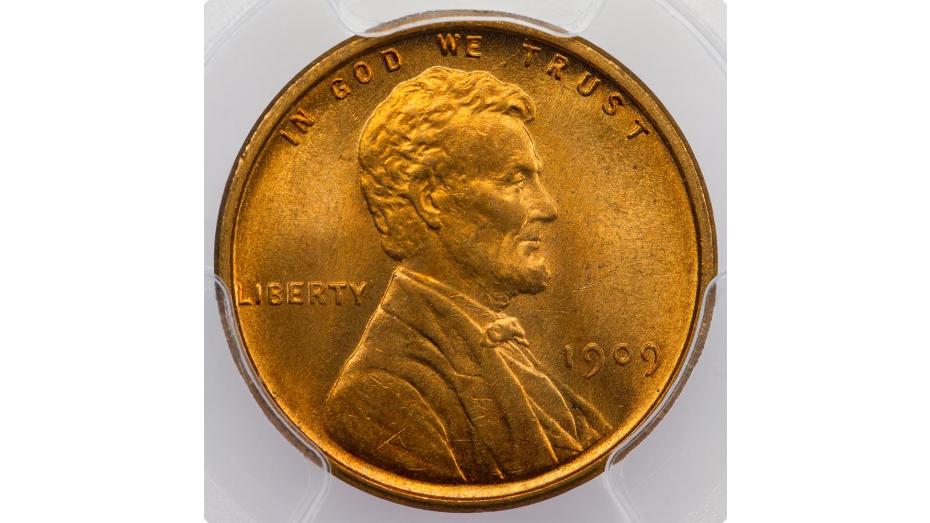 1909-S VDB Lincoln Cent PCGS MS66 RD