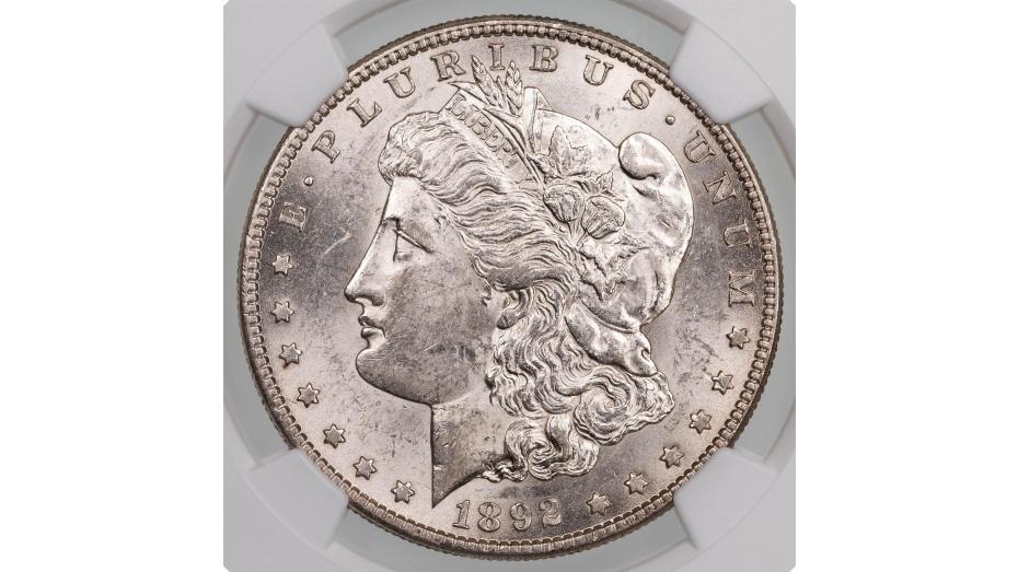 1892-S Morgan Dollar MS61