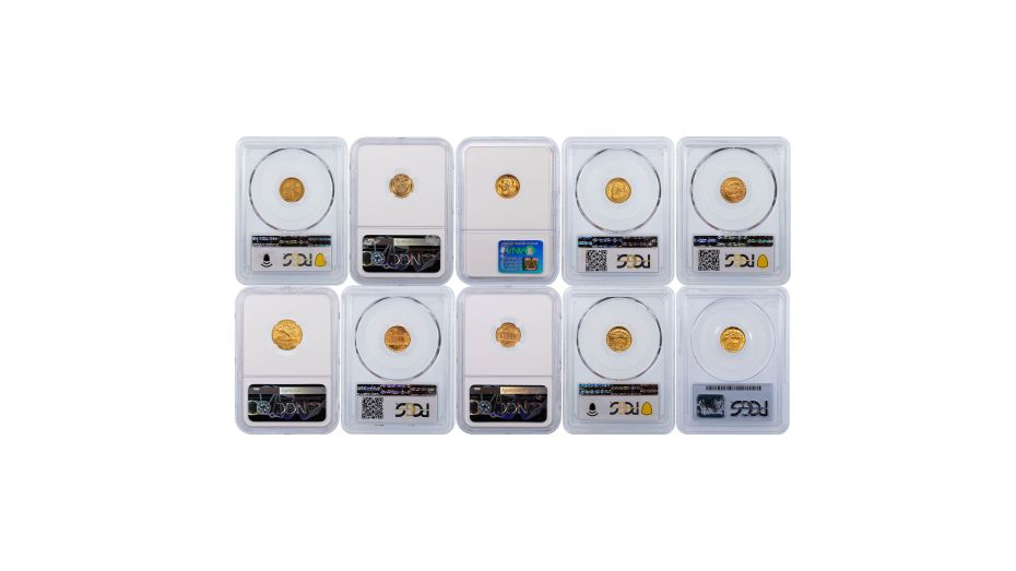 Set of 10: Classic Gold Commemoratives NGC/PCGS MS67 