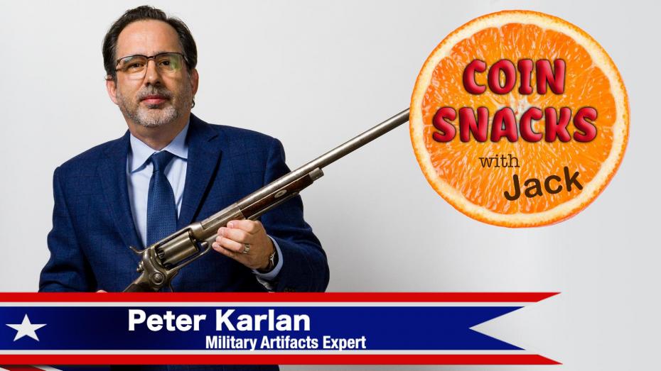 Militaria Expert Peter Karlan Interviewed on Coin Snacks With Jack