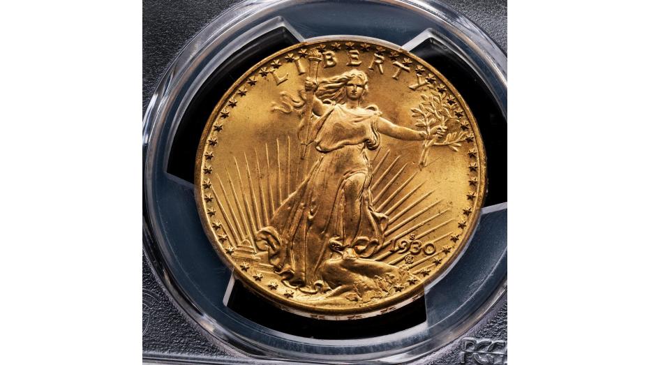 1930-S Saint Gaudens Gold Double Eagle PCGS MS66