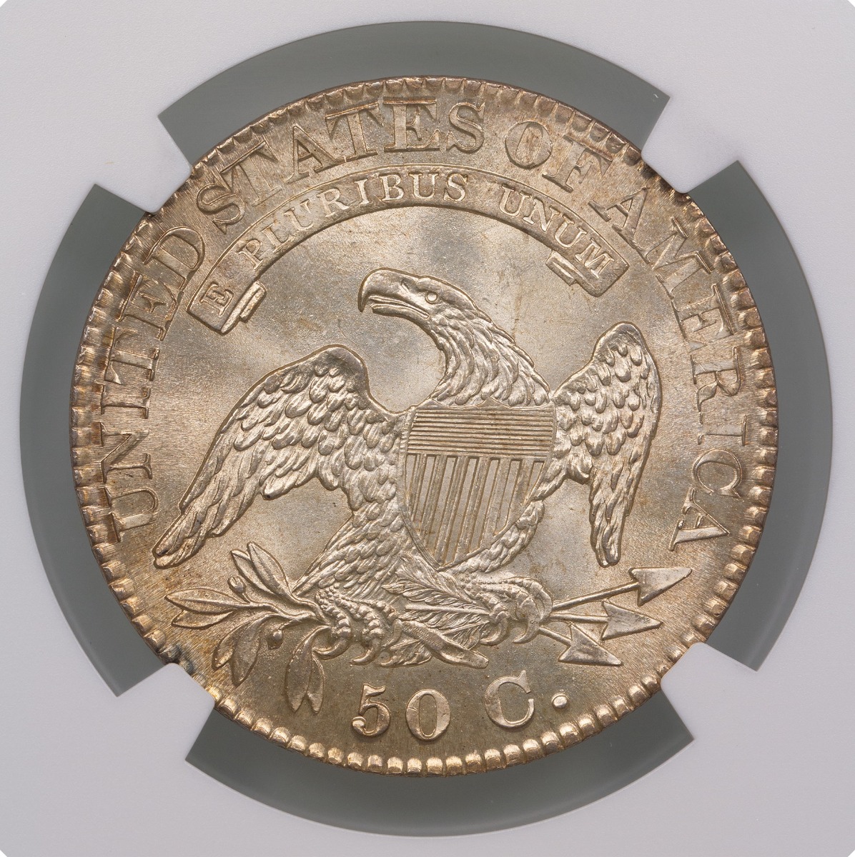1824 Capped Bust Half Dollar MS65