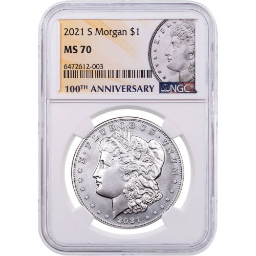 $1 2021-S Morgan Dollar NGC MS70 