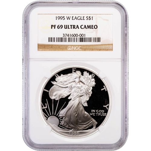 1995-W American Silver Eagle PF69 Ultra Cameo