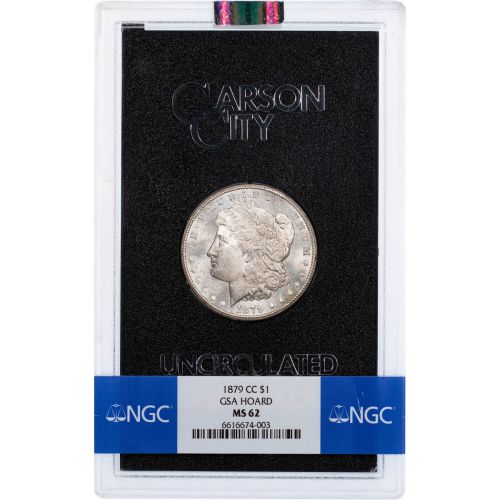 $1 1879-CC GSA Morgan Dollar NGC MS62