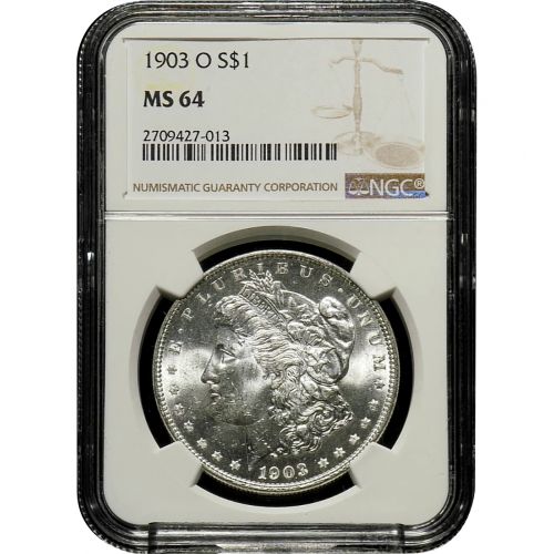 1903-O Morgan Dollar NGC/PCGS MS64