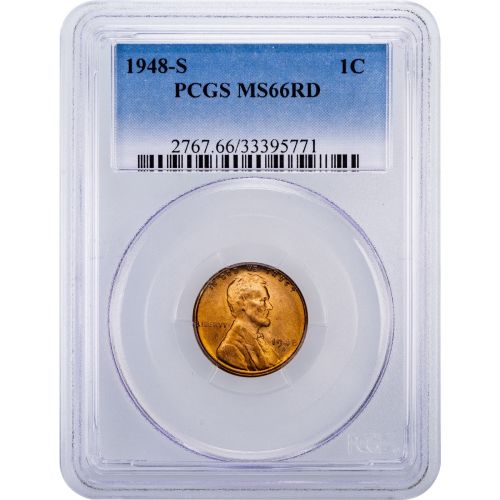 1948-S Lincoln Cents NGC/PCGS MS66RD