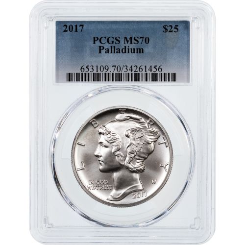 2017 High Relief Palladium Eagle NGC/PCGS MS70 
