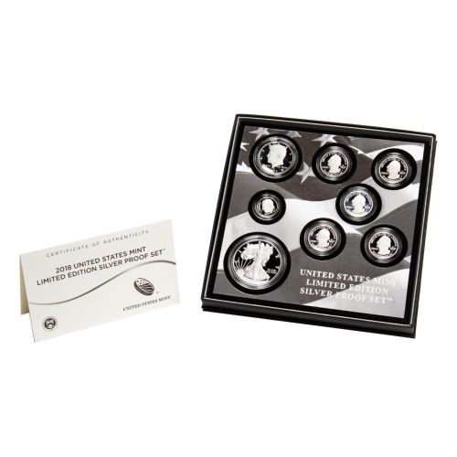 2018 Limited Edition Silver Proof Set in Original Government Packaging