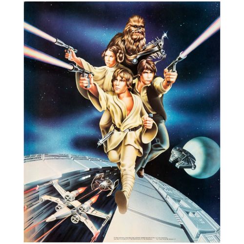 Star Wars (Proctor and Gamble, 1978). Rolled, Very Fine+. Promo Poster Set of 3, Starring Mark Hamill, Harrison Ford, and Carrie Fisher