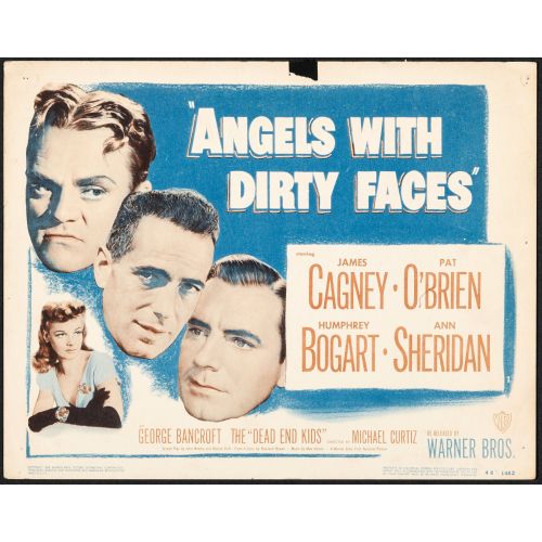 James Cagney classic Angels with Dirty Faces Vintage Movie Poster