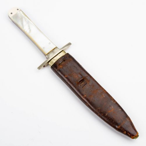 Civil War Era Pearl Grip Sheffield Bowie Knife 