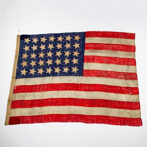 Historic Civil War 35 Star Flag 
