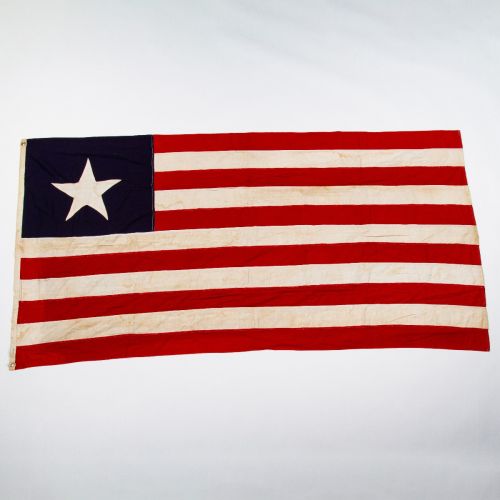 Large State of Texas Vintage Flag