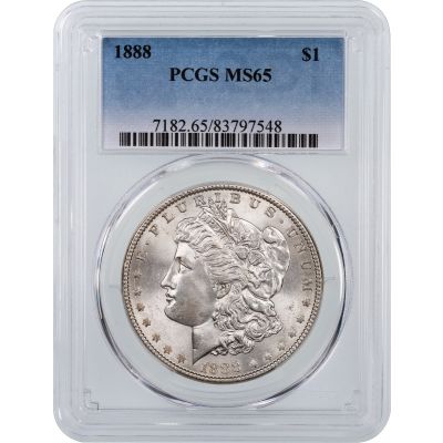 1888-P Morgan Dollar NGC/PCGS MS65
