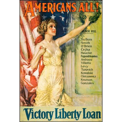 World War 1 Propaganda, Liberty Loan Poster