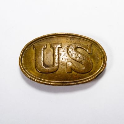 Civil War US Oval 'Puppy Paw' Belt Plate Buckle Price Reduced!!