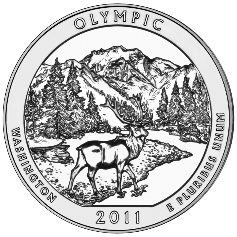 2011 Olympic 5 Oz. Silver ATB