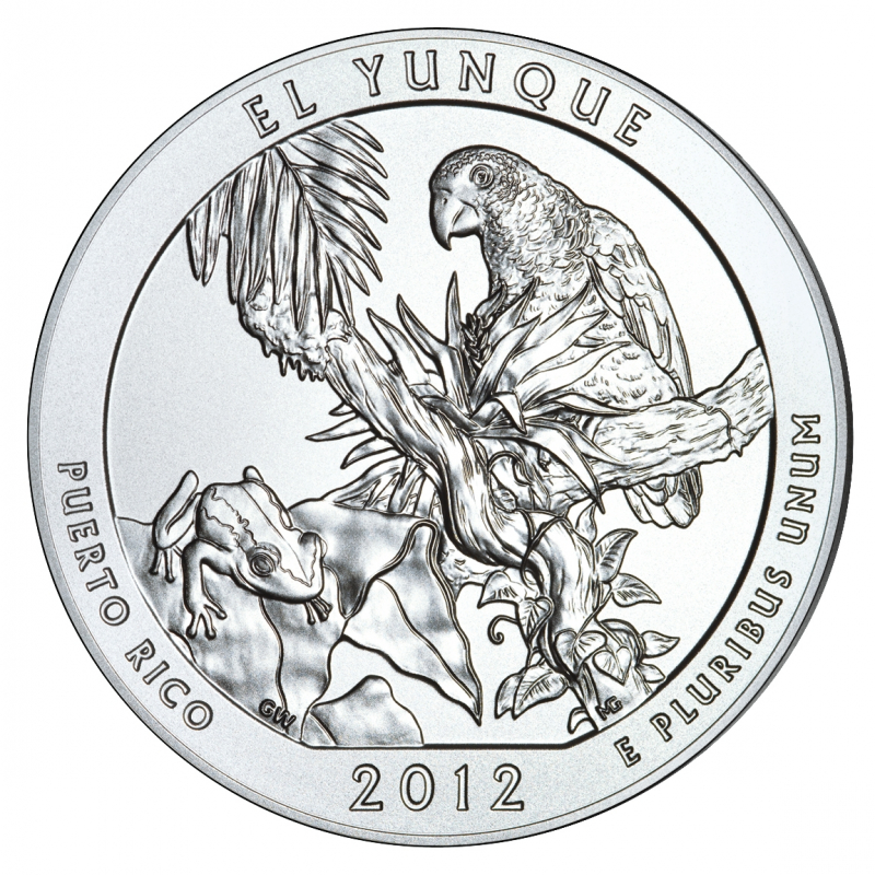 2012 El Yunque 5 Oz. Silver ATB