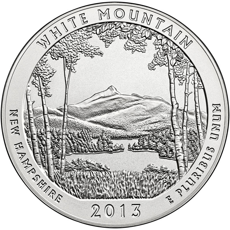 2013 White Mountain 5 Oz. Silver ATB