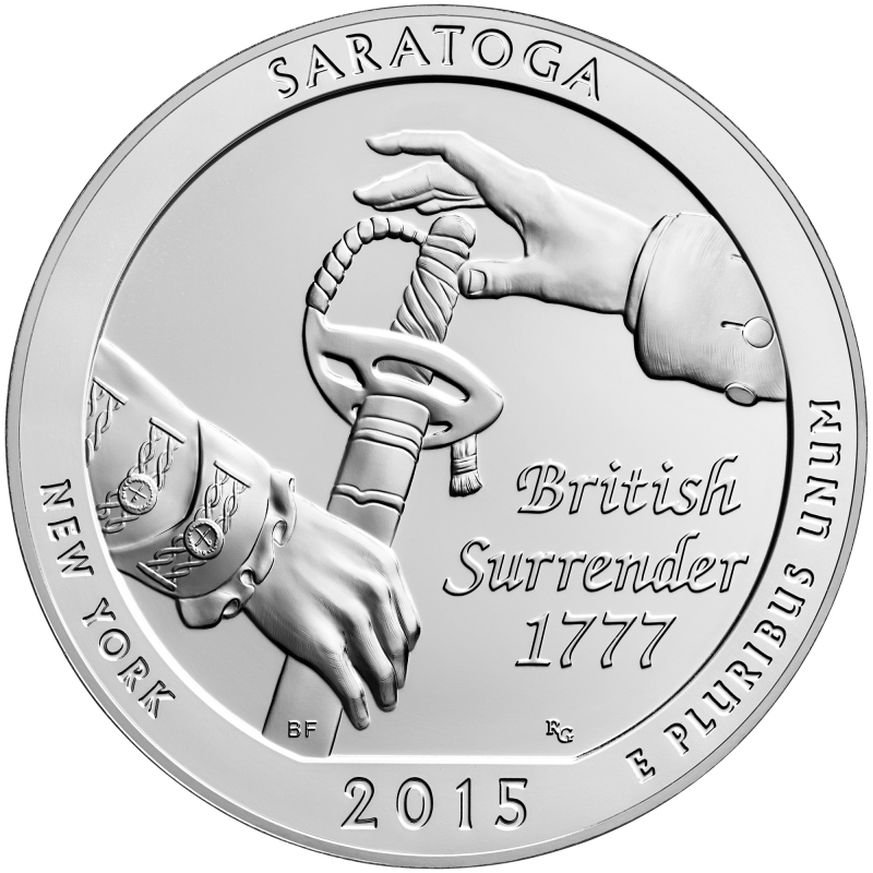 2015 Saratoga 5 Oz. Silver ATB
