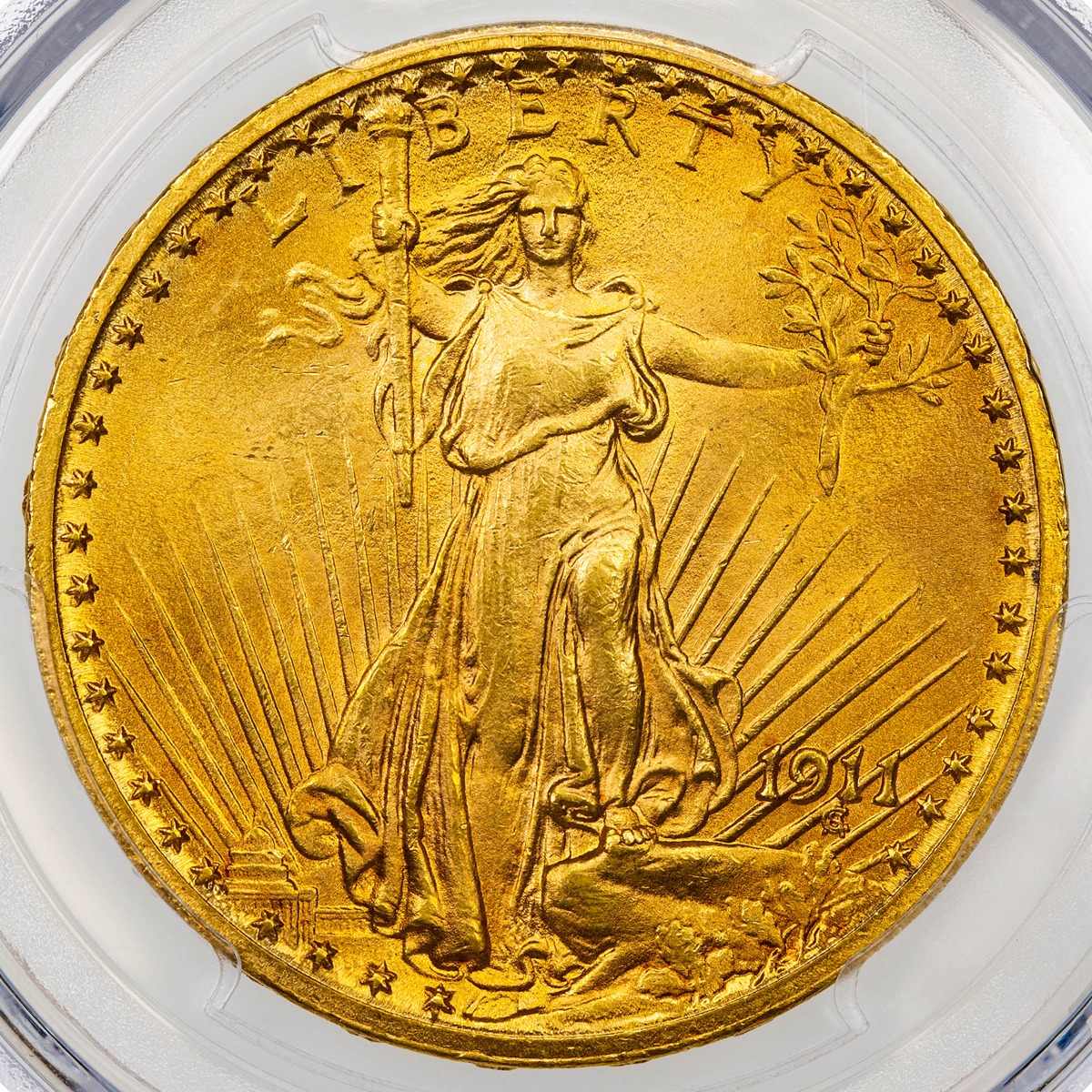 1911-P Saint-Gaudens Gold Double Eagle MS65